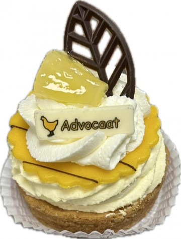 Advocaat gebakje