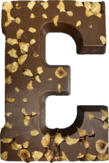 Chocoletter - Hazelnoot