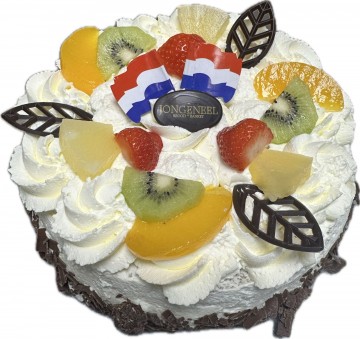 Slagroomtaart rond (8 t/m 12 personen)