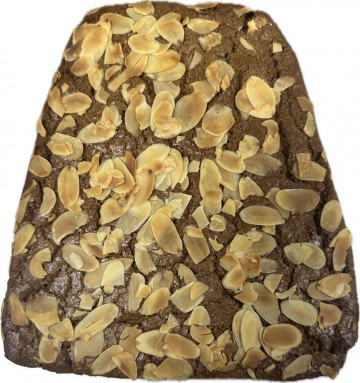 Speculaas brok met amandelen