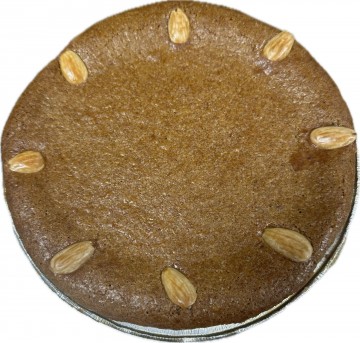 Gevuld speculaas taartje